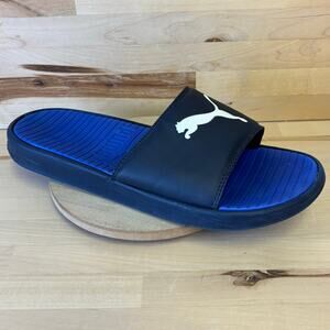 PUMA Dark Blue Athletic Slides Men’s 10